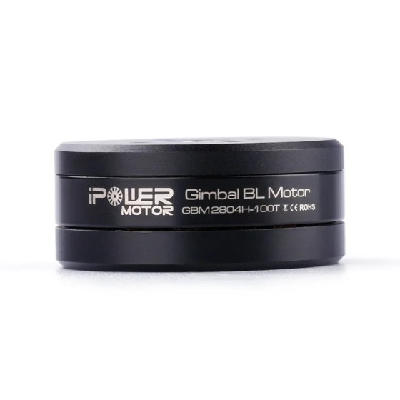 Original IPower Motor GBM2804H-100T Hollow Shaft Brushless Gimbal Motor for and Size Camera Gimbals Support 7-17.5 oz Camera